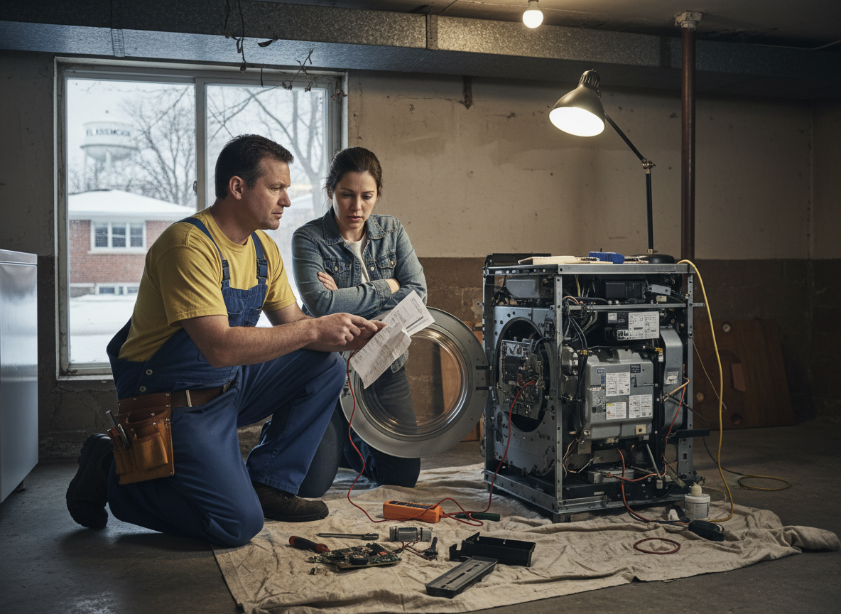 Cost Factors for Washer Repair in South Suburbs of Chicago