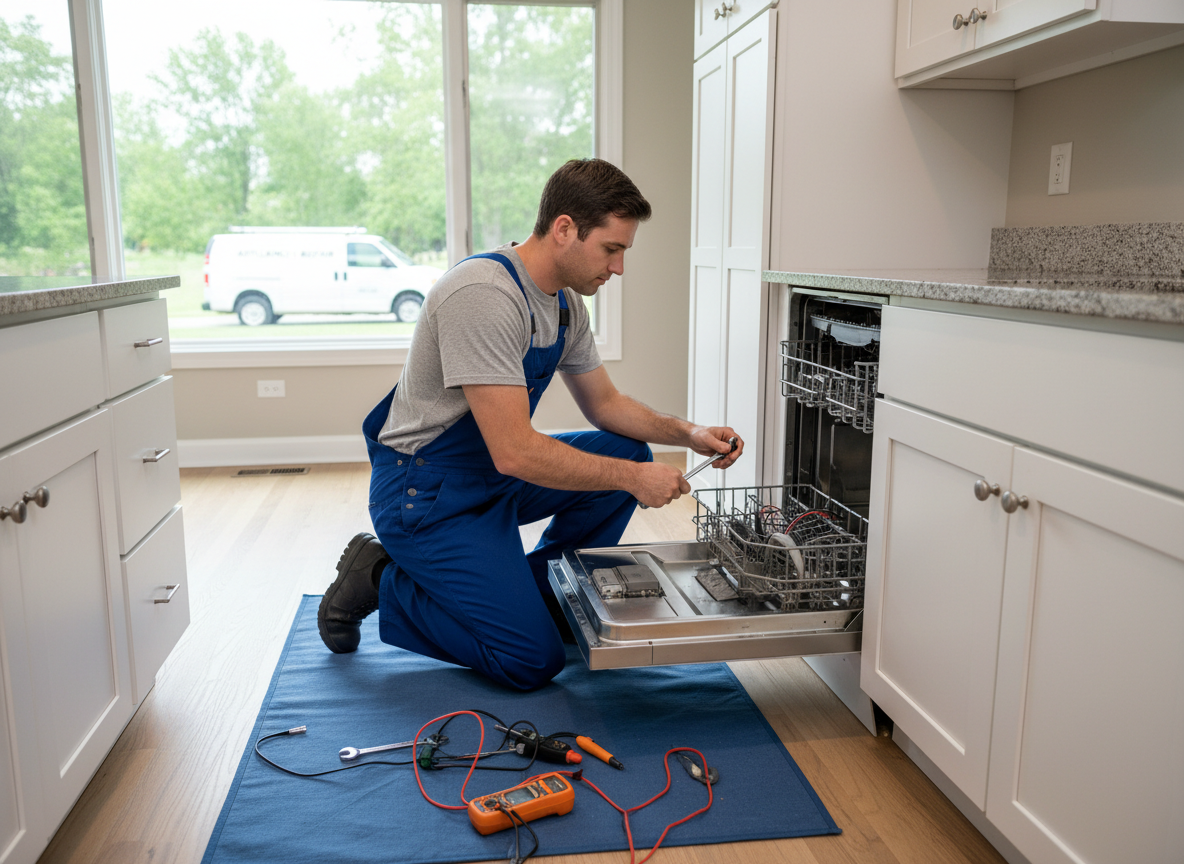 Dishwasher Repair in Flossmoor, IL